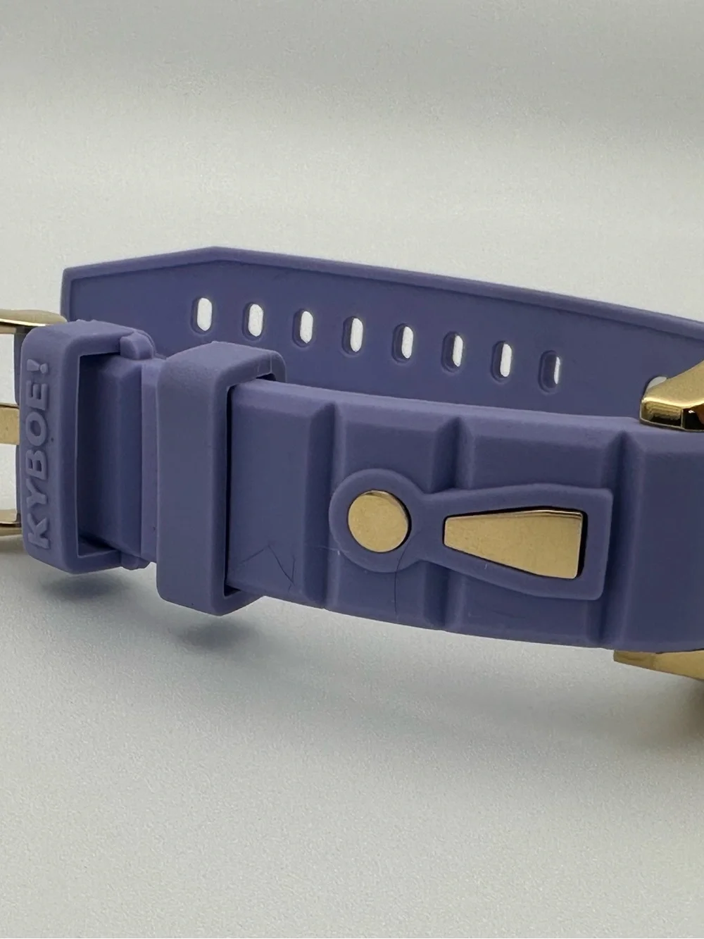 KYBOE! Giant 40 Purple Gold Women’s Watch 40mm New Battery Runs Perfect
